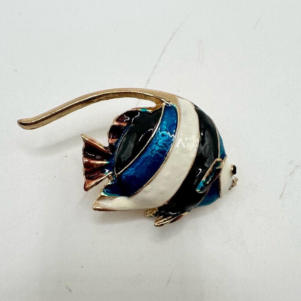 Betsey Johnson Fish Brooch